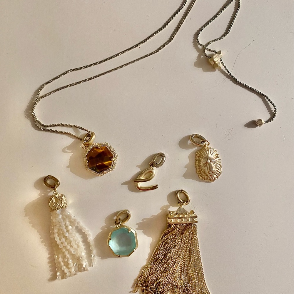 Kendra Scott Gold Charms Bundle